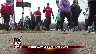 Hundreds attend Winter Warm-Up 5K