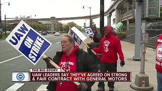 UAW, GM reach tentative agreement on new contract after weeks of striking