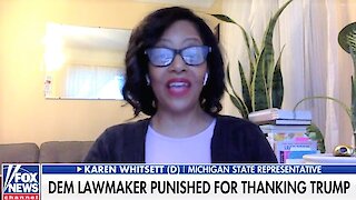 Michigan state rep Karen Whitsett punished for thanking Trump for coronavirus recovery