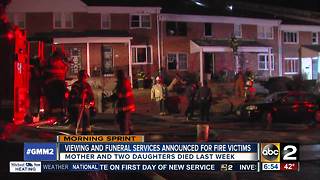 Funeral announced for children, mother killed in Baltimore house fire