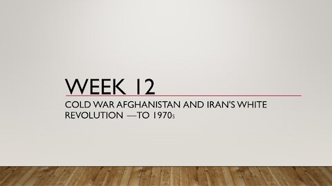 Persian History week 12