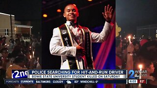 Police searching for driver that hit and killed Bowie State student