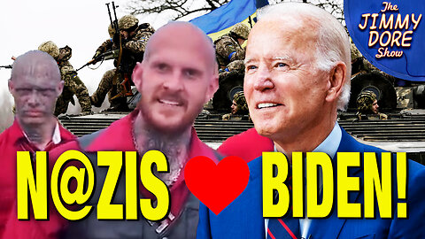 N@zi Protester Shouts SUPPORT For BIDEN!
