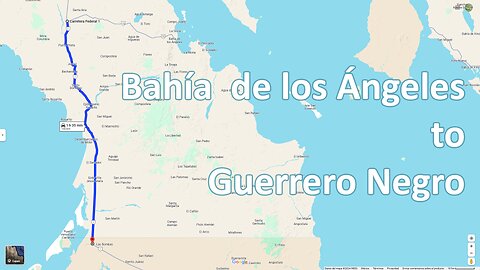 Bahía de los Ángeles to Guerrero Negro