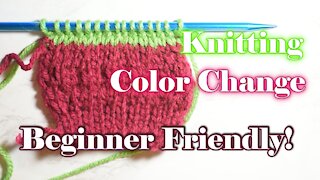 How to Change Color in Your Knittting Project for Beginners