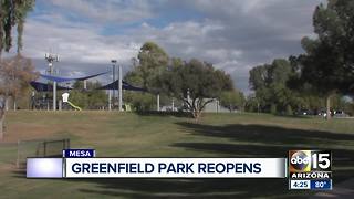 Greenfield Park re-opens with a new, revamped park