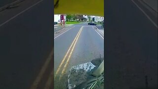 Distracted Driver Instant Karma #shorts #crashes