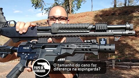 O tamanho do cano faz diferença na espingarda?