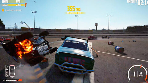 Wreckfest Dominator, Score Streak, demolition arena, trophy gold