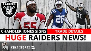 Chandler Jones Signing With Las Vegas Raiders Alongside Yannick Ngakoue Trade