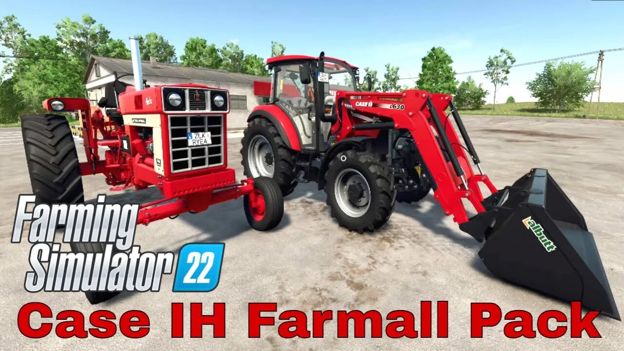 Farming Simulator 22 Case Ih Farmall Anniversary Dlc Pack First Look 1385