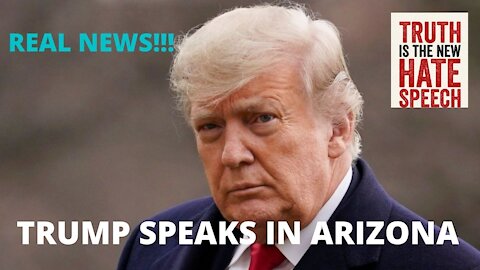 TRUMP SPEAKS LIVE FROM PHOENIX ARIZONA