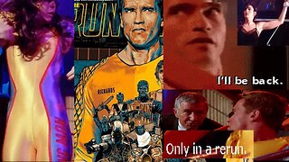 review, the running man, 1987, dystopian, action, scifi,