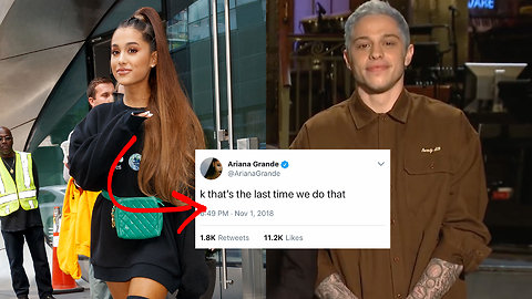 Ariana Grande and Pete Davidson Publicly Throw SHADE at Each Other!