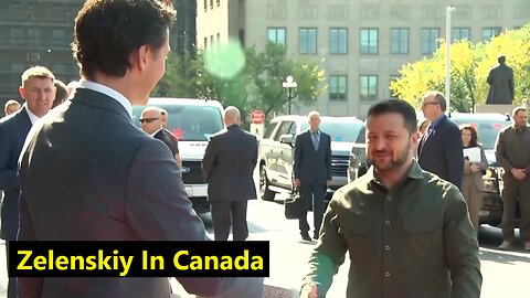 Zelenskiy In Canada While Americans Subsidizes Ukraine