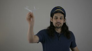 Paper Airplane Pattern Instructions, The Dart