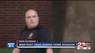 Man killed inside his Tulsa home by an intruder