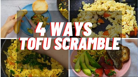 Tofu Scramble | Vegan Tofu Scramble | Tofu Recipes | Vegan Recipes | Vegan Breakfast Recipes