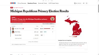 Michigan Republican primary analysis