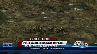 Fast-moving Knob Hill fire now 15 percent contained