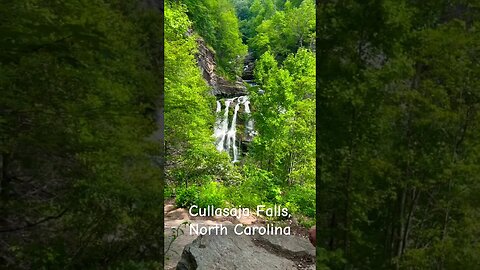 The majestic Cullasaja Falls, North Carolina. With my wife. #waterfalls #highlands #waterfall #hike