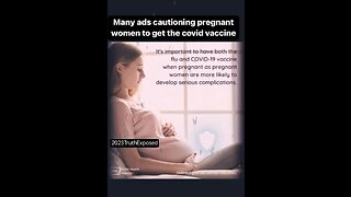 Recent Ads Cautioning Pregnant Woman To Get The Jab