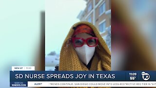 San Diego Spreads Joy in Texas