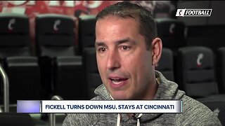 Luke Fickell turns down Michigan State, stays at Cincinnati