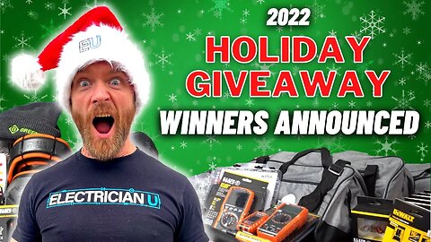 2022 Holiday Giveaway - Winners Announced