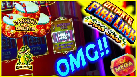 MEGA CHANCE BIG WIN WITH DRUMS MYSTERY BABY! Ultimate Fire Link VS Dancing Drums Slot $20 SPINS!