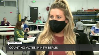 Officials in New Berlin hope to wrap up ballot counting