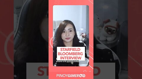 Starfield Bloomberg Interview #starfield #pinoygamer #podcast #podcastphilippines #shorts #shortsph