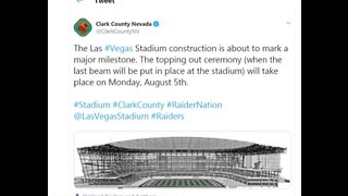 Major milestone for Las Vegas stadium