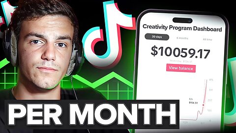 Easiest Way To Make $10k/Month In 2023 (TikTok Creativity Fund)