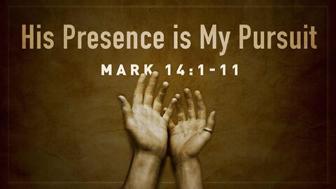 His Presence is My Pursuit | Pastor Shane Idleman