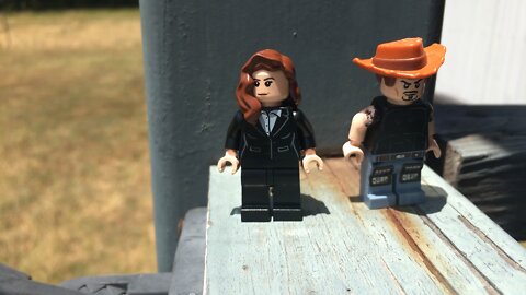 robert and jamie agee as lego!! (banners 4 freedom)