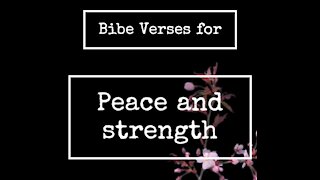 6 BIBLE VERSES FOR STRENGTH & PEACE OF MIND 6 #shorts inspirational/SCRIPTURES FOR STRENGTH & PEACE