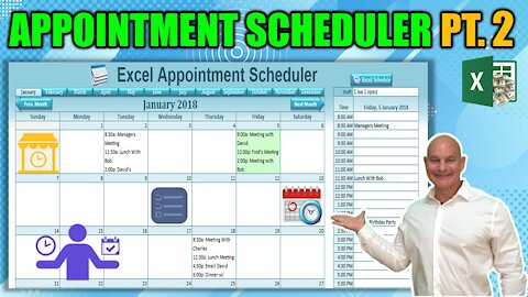 How to Send Multiple Staff Appointments From Excel To Google and Outlook Calendars: [Part 2]
