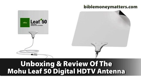 Unboxing & Review Of The Mohu Leaf 50 Digital HDTV Antenna