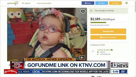 Community steps up to help little girl