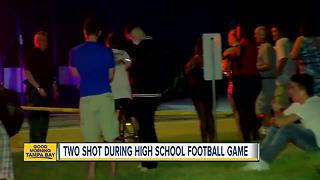 Two people shot during high school football game in West Palm Beach, Florida