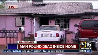 Man found dead inside Phoenix home