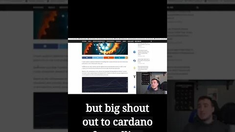 Massive Accomplishment for Cardano #cardano #cardanonews #crypto #cryptocurrency