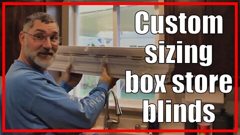 Customizing Home Depot blinds to fit YOUR windows! | Home Essentials 2" Horizontal Blinds | 2021/41