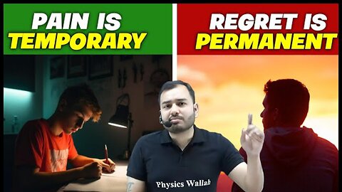 Pain is Temporary but Regret is Permanent || Study Motivation 🔥