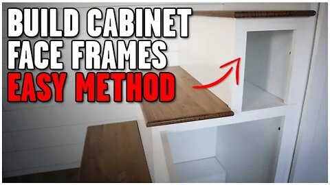 Build Cabinet Face Frames FINAL