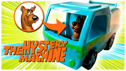 THE MYSTERY MACHINE WITH SCOOBY-DOO DRIVING FOR SALE I TOY REVIEW