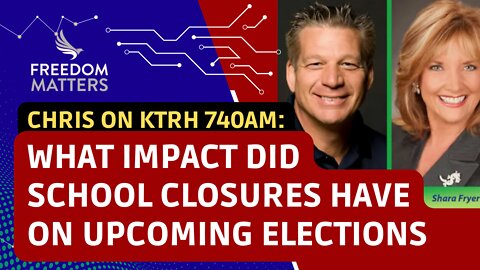 Chris on KTRH 740AM: What Impact did School Closures have on Upcoming Elections