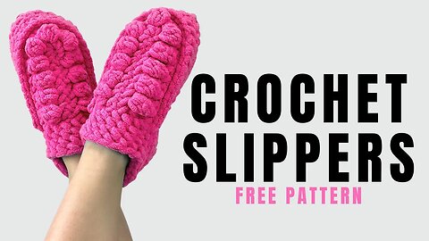 Cozy Crochet House Slippers- Free Crochet House Shoes Pattern