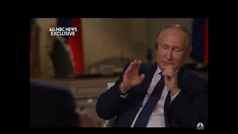 Two and a half years ago, NBC interviewed Putin. It didn't go too well. That's why they've been try